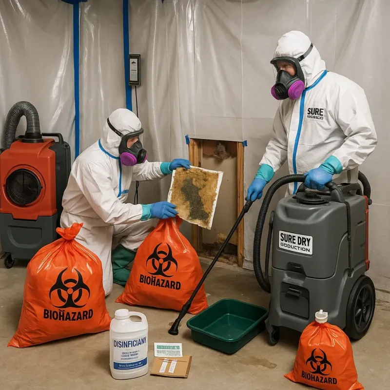 Contaminated Water Handling Protocols process in Graham County, NC